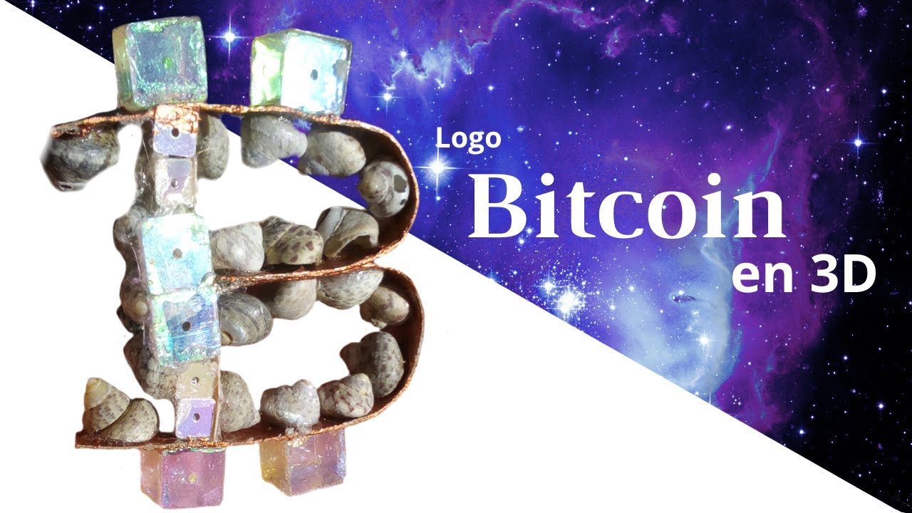 Bitcoin logo 3d