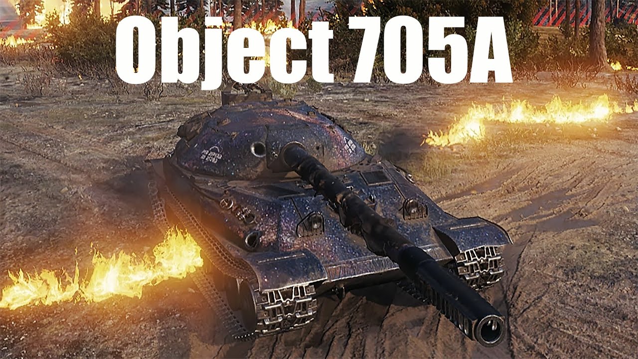 World of Tanks - Object 705A 10K Dmg, 4 Kills