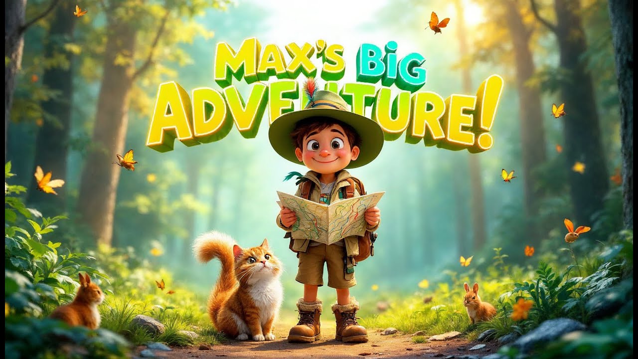 Max's Big Adventure! 🏕️ Fun Exploration Song for Kids | Snuggle Rhymes