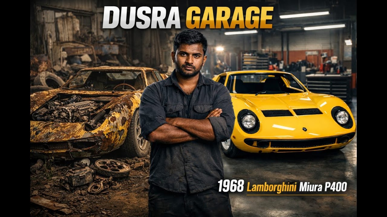 From Scrap to Zero Meter | 1968 Lamborghini Miura | Second Garage