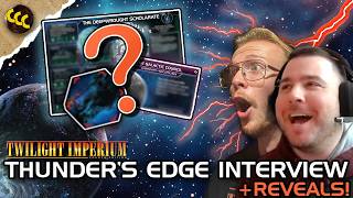 Twilight Imperium Thunder's Edge Interview + REVEALS!