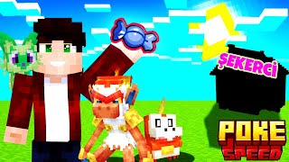 Minecraftta Pokemonlar İçi̇n Şeker Dükkani Kuruyorum