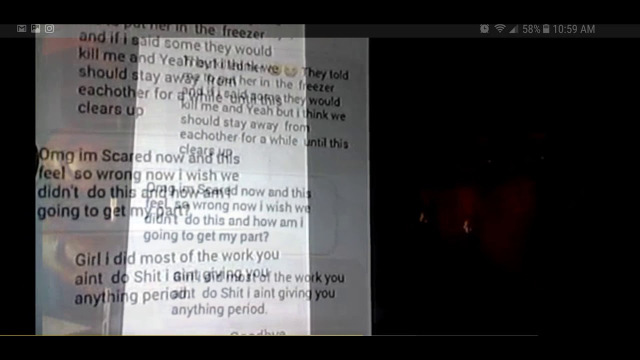 NEW *Kenneka Jenkins IG messages of the Plot YouTube