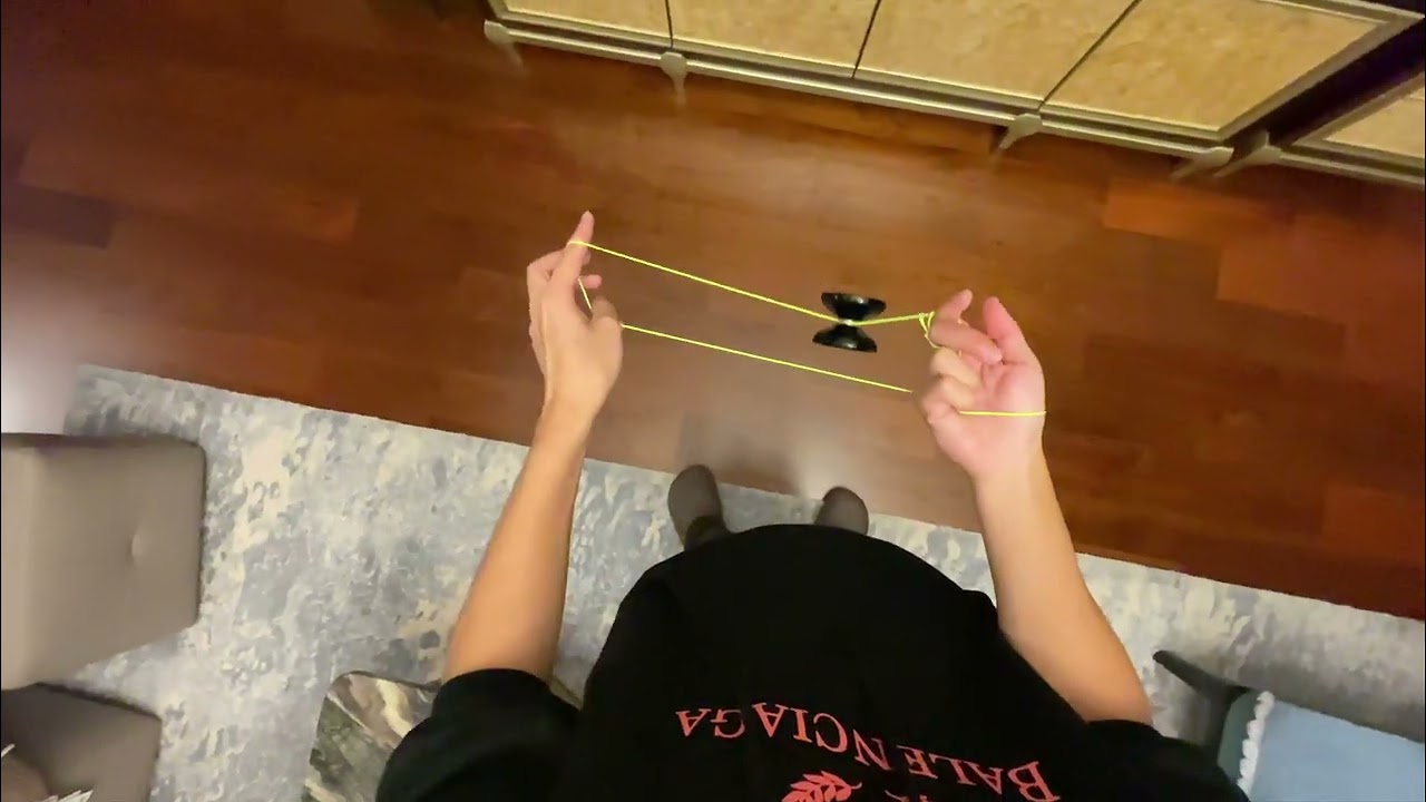yoyo tutorial Congcong Wu slack triangle combo 1