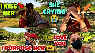 I PROPOSED HER ||SHE CRYING 😰||I KISS HER 💋 Kawa h2r