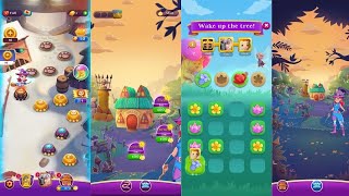 Bubble Witch Saga – 3 Level 53,54 and 55 🎮 Clear with Golden Pin all Together screenshot 2