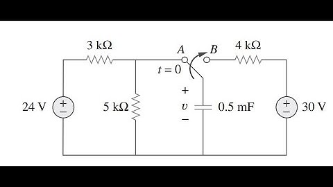 Ejercicio #1 - Circuitos Eléctricos de 1er Orden