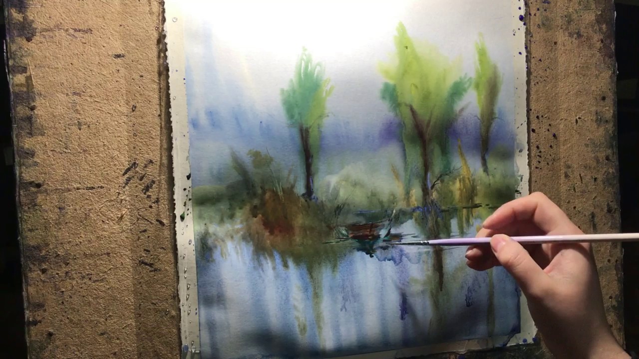 Watercolor Wet On Wet YouTube Watercolor Wet On Wet YouTube