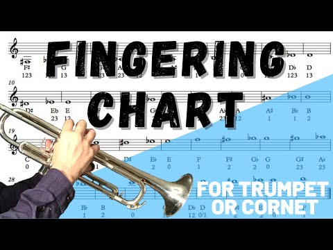 Trumpet Fingering Chart - YouTube