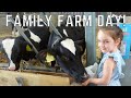 Feeding The Farm Animals! 🐮 | The Radford Family