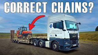 HGV Driver. Excavator Loading. UK Trucking Challenges