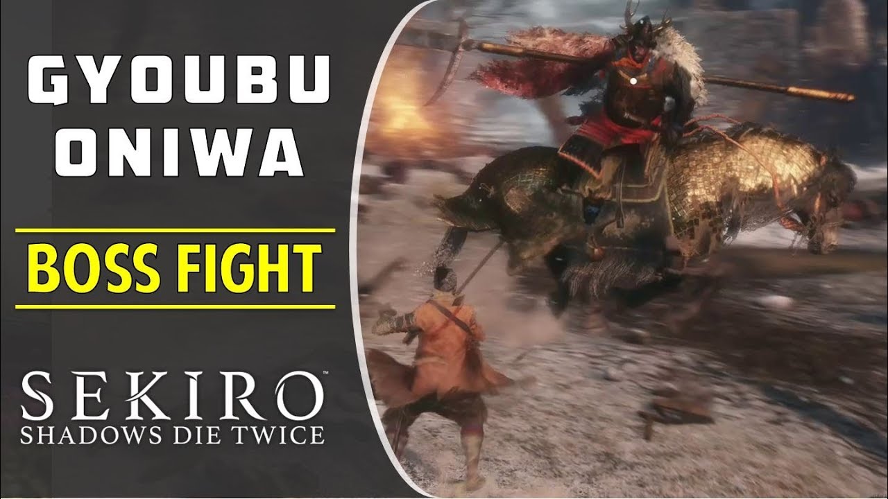 How to Defeat Gyoubu Oniwa at Ashina Castle Gate | Mini Boss Fight | Sekiro