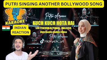 INDIAN REACTION "PUTRI ARIANI - KUCH KUCH HOTA HAI (LIVE PERFORM at Penang Malaysia)."  (#1141)