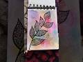 4/50 No pinterest painting 🖌️🎨.. #nopinterest #minipainting #easypainting #watercolourpen #painting