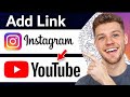 how to add Instagram link on youtube 2026 (updated)