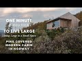 Pine Covered Modern Cabin in Norway - TO LIVE LARGE