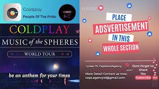 Lyreec : World Tour 2023 Coldplay - People Of The Pride Music Lyrics