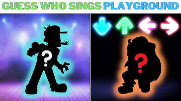 Guess Who Sings | FNF Character Test | Gameplay VS My Playground Part 13