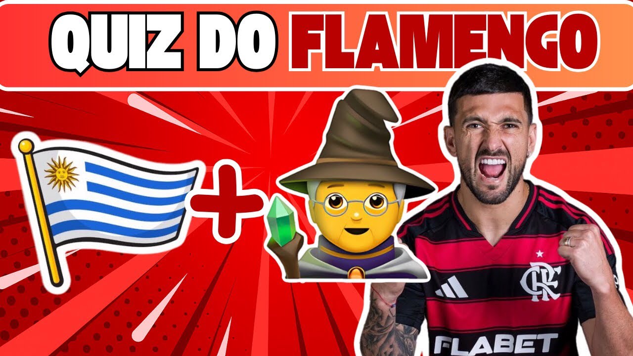 🏆 QUIZ DO FLAMENGO | Adivinhe os jogadores pelo os emojis #flamengo #quizchallenge #quiz #futebol 