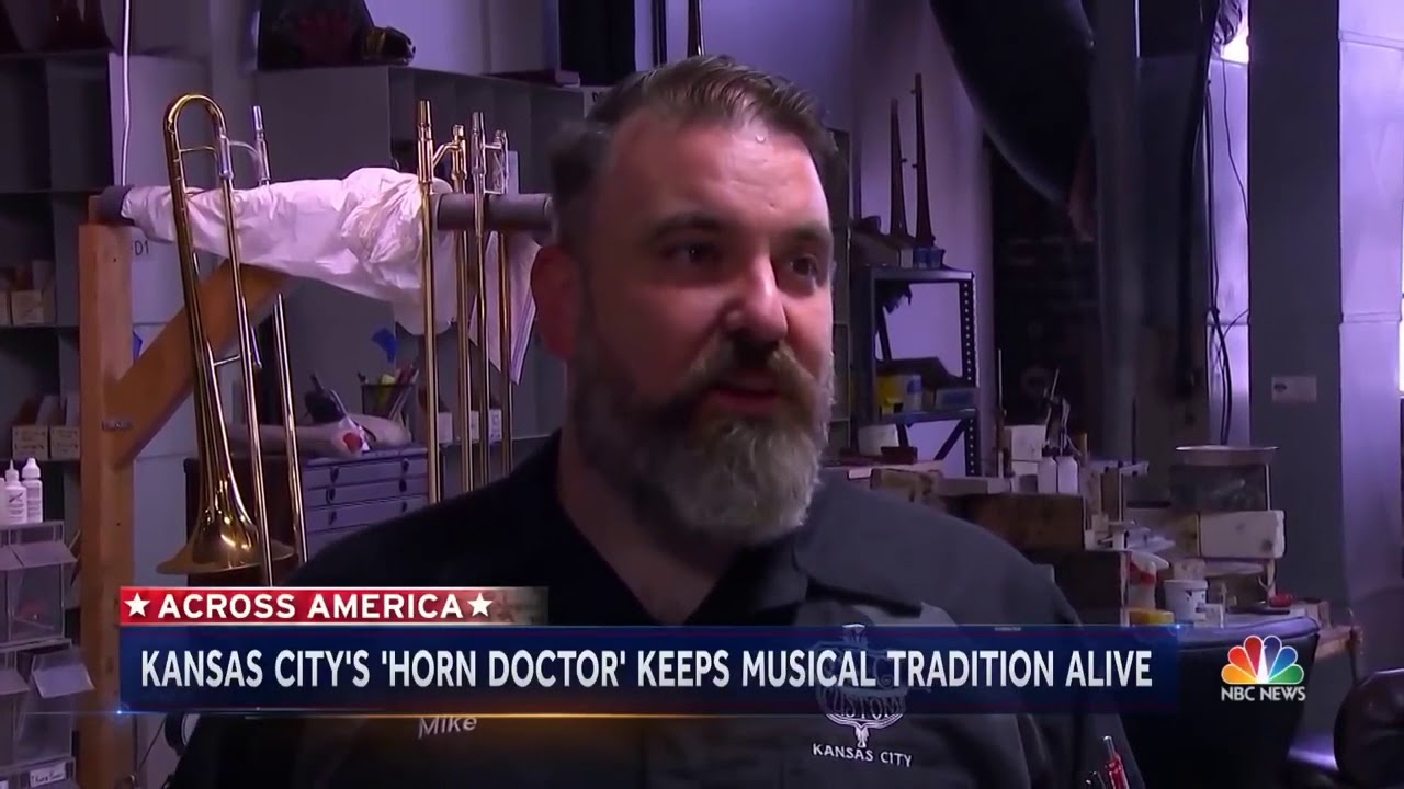 ‘Horn Doctor’ Keeping Jazz Alive In Kansas City  NBC Nightly News 1