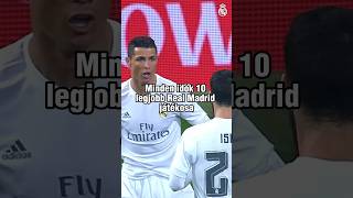 Minden idők 10 legjobb Real Madrid játékosa #shorts