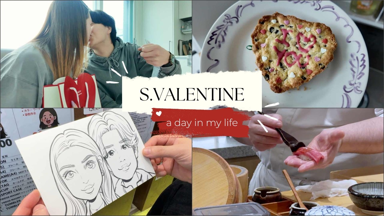 Seoul Vlog 🌹 Primo S.Valentino con il mio fidanzato Coreano | date, ritratto e cena sushi omakase
