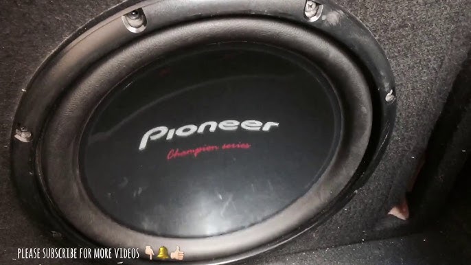 Pioneer Champion Series 12 Inch Subwoofer 1400w Express Shipping ...