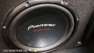 Pioneer TS-w310d4 subwoofer