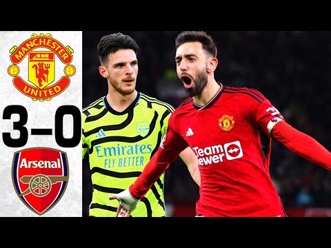 Manchester United vs Arsenal 3-0 - All Goals and Highlights - 2024 