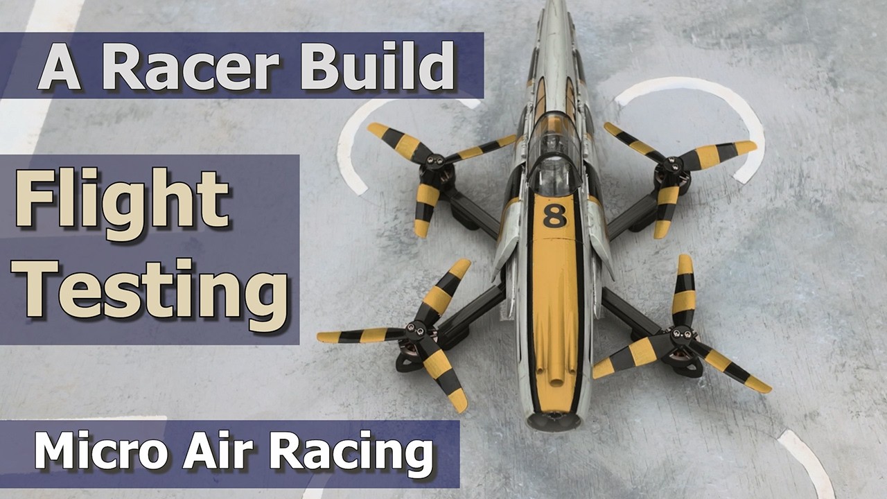 I built a Micro Air Racer pt2 - Flight Testing