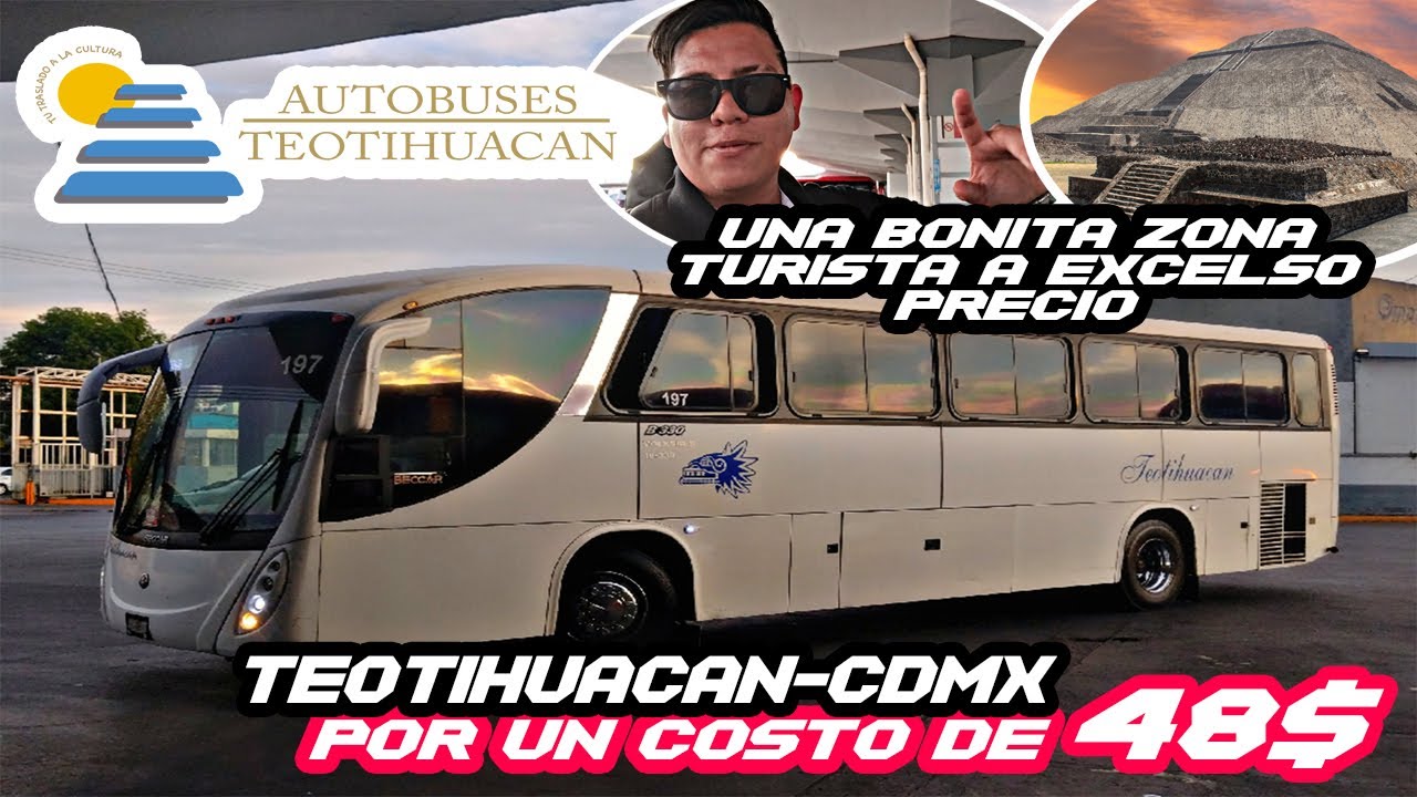 PROBÉ el SERVICIO de AUTOBUSES TEOTIHUACÁN a un SÚPER PRECIO. I SAN MARTÍN - CDMX. I Busolero MX.