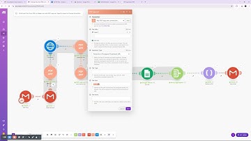 1.8 Extract Text from PDFs in Make.com with PDF-app.net: Specify Areas for Precise Extraction