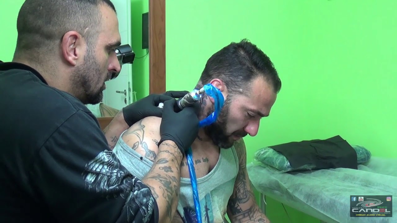 Video promocional black tattoo artista:pablo segui diseño:pandillera