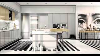 Best Modern Art Deco Home Visualized in Two Styles New 2016