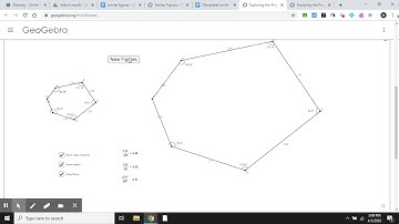 Geogebra discovery  - similar figures