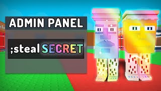 USING ADMIN COMMANDS TO GET SECRETS IN STEAL A BRAINROT
