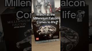 Lego Star Wars millennium falcon mini scale build. #lego #legostarwars #starwars #legosets #afol
