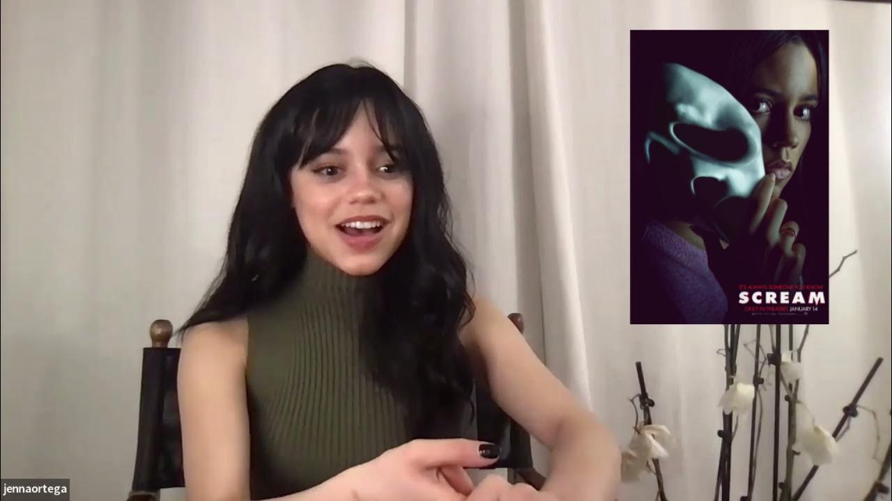 Jenna Ortega Interview For Scream From Paramount Pictures Youtube