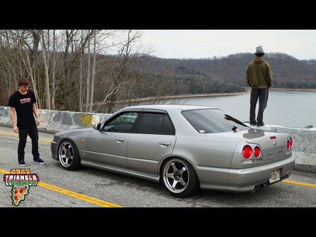 300zx Refresh REVEAL + 100's of drift cars mob the streets of