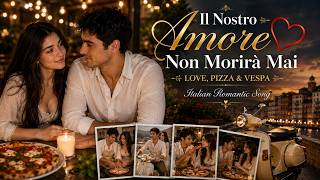 🍕🛵 Il Nostro Amore Non Morirà Mai | Love, Pizza & Vespa ❤️ | Italian Romantic Song