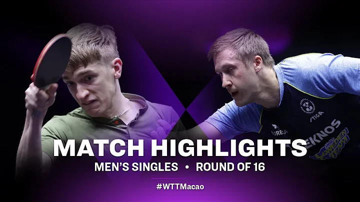 Highlights | Anton Kallberg vs Mattias Falck | MS R16 | WTT Champions Macao 2022