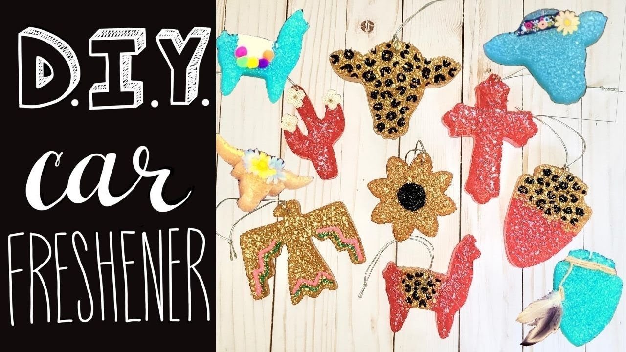 How To Make Car Freshies DIY Make Your Own Car Fresheners Pt1 Car 