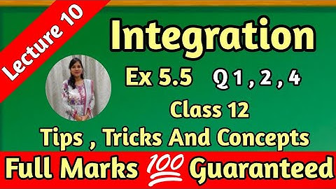 Integration Ex 5.5 Q1,2,4 Commerce New Syllabus Std12 Integration By Parts Maharashtra #integration