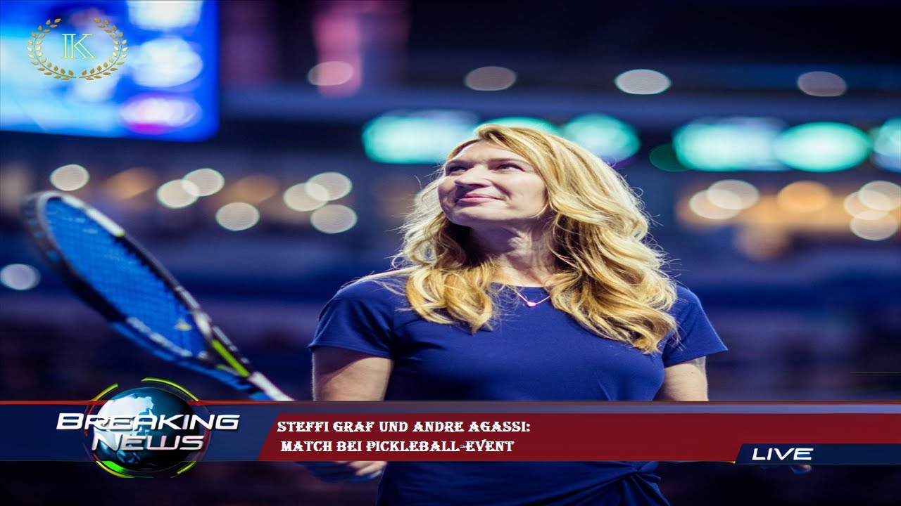 Steffi Graf und Andre Agassi Match bei PickleballEvent YouTube