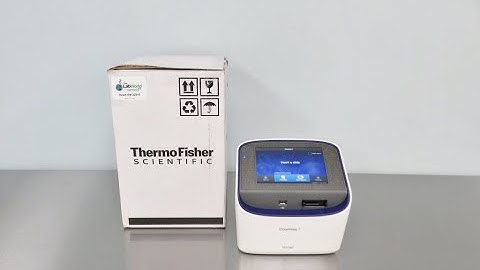 Thermo Countess III Cell Counter Video ID 24908