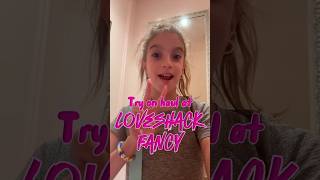 Which fit did I pick at #loveshackfancy? #shorts #viral #trending #preppy
