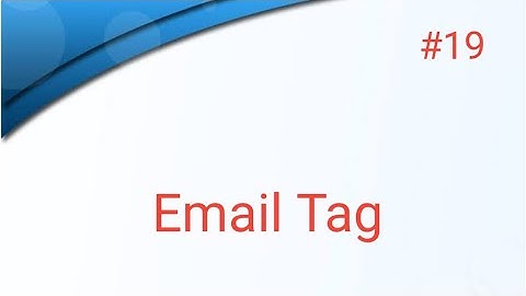 Add Or Insert Email In HTML || Part-19 || Website Designing || Sunshine Tech Support