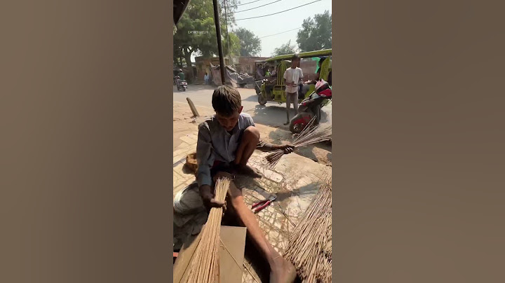 The Art of Broom making😱 #indianstreetfood #youtubeshorts #streetfood #shortsvideo