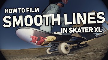 How to Film SMOOTH Lines in Skater XL! (Fixing Frames and adding Slow-mo)