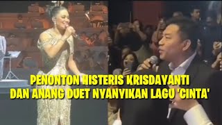 HEBOH!! KRISDAYANTI DAN ANANG HERMANSYAH DUET NYANYIKAN LAGU CINTA